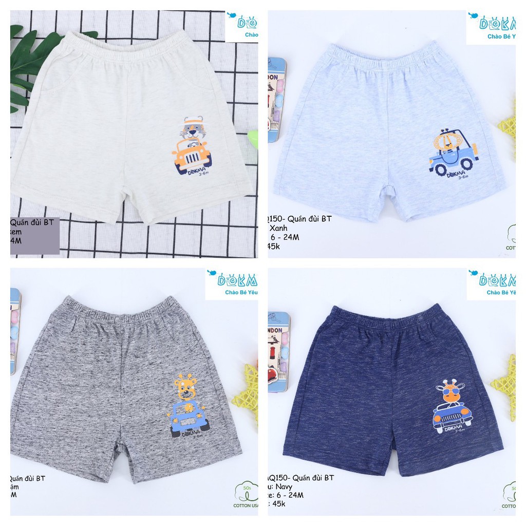 Quần đùi DOKMA 6m-24m