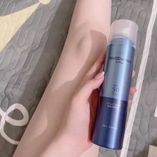 Xịt chống nắng Wellderma G Plus bảo vệ da 180ml