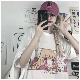 Áo thun tay lỡ form rộng unisex Neko.sg HTF3