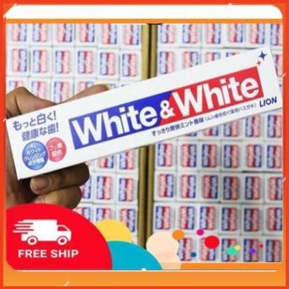 Kem đánh răng White Nhật [FREE SHIP_CHÍNH HÃNG] chuẩn nội địa nhật, ảnh thật, làm trắng răng bản full size 150g mẫu mơi