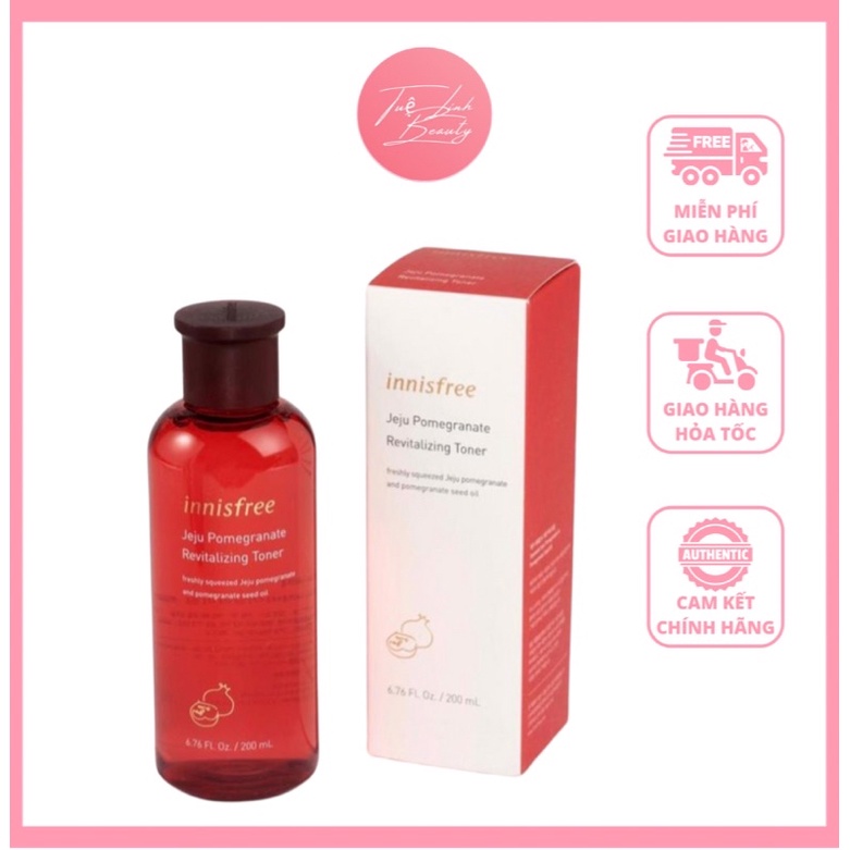 [Hot] Toner Innisfree Lựu Đỏ Ngừa Lão Hoá - Dưỡng Sáng Da