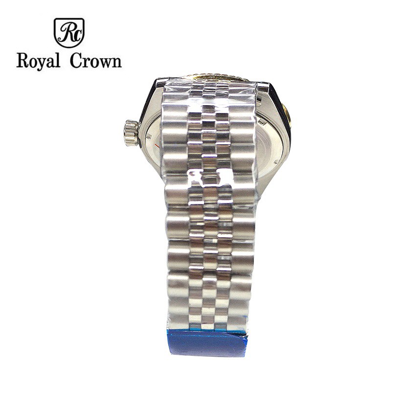 Đồng Hồ Nam Chính Hãng Royal Crown Italy 7701 Stainless Steel Watch