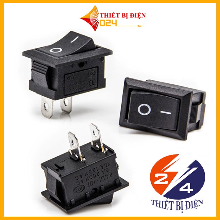 Công Tắc Bập Bênh KCD1-11 2 Chân 3A-250V