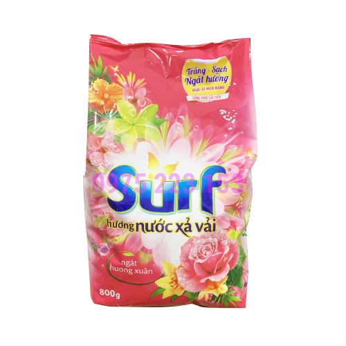 Bột Giặt Surf Ngát Hương Xuân 800g