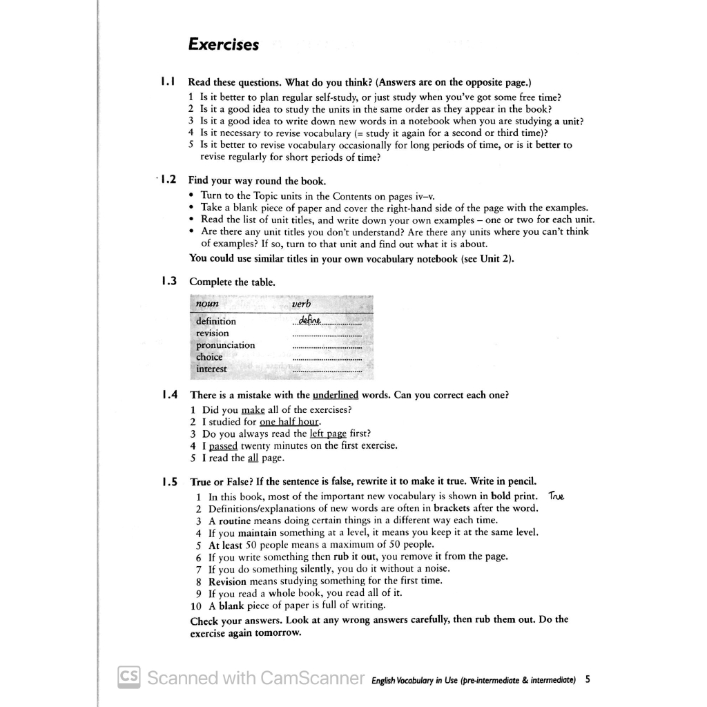 Sách - English Vocabulary In Use FAHASA Reprint Edition