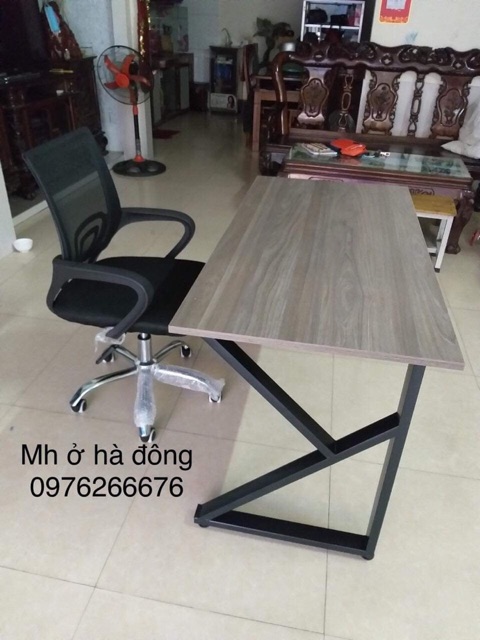 Combo bàn làm việc k hoặc z ghế xoay