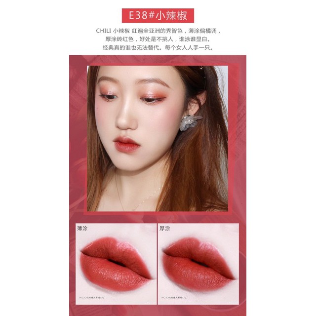 Son Sáp Hojo Velvet Bodacious Lip Pencil Hàng Nội Địa Trung