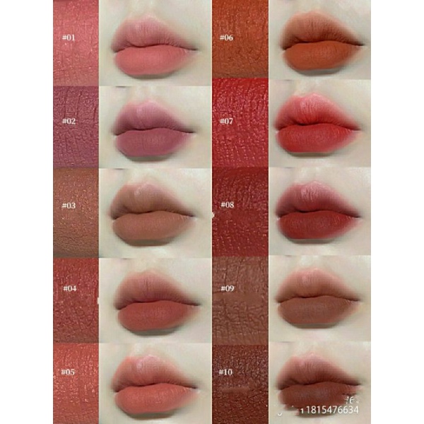 Có sẵn - son kem Flower knows thỏi vuông lip mud bộ sưu tập circus "rạp xiếc"