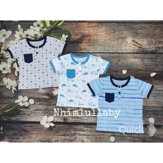 Áo bổ nẹp Lullaby bé trai