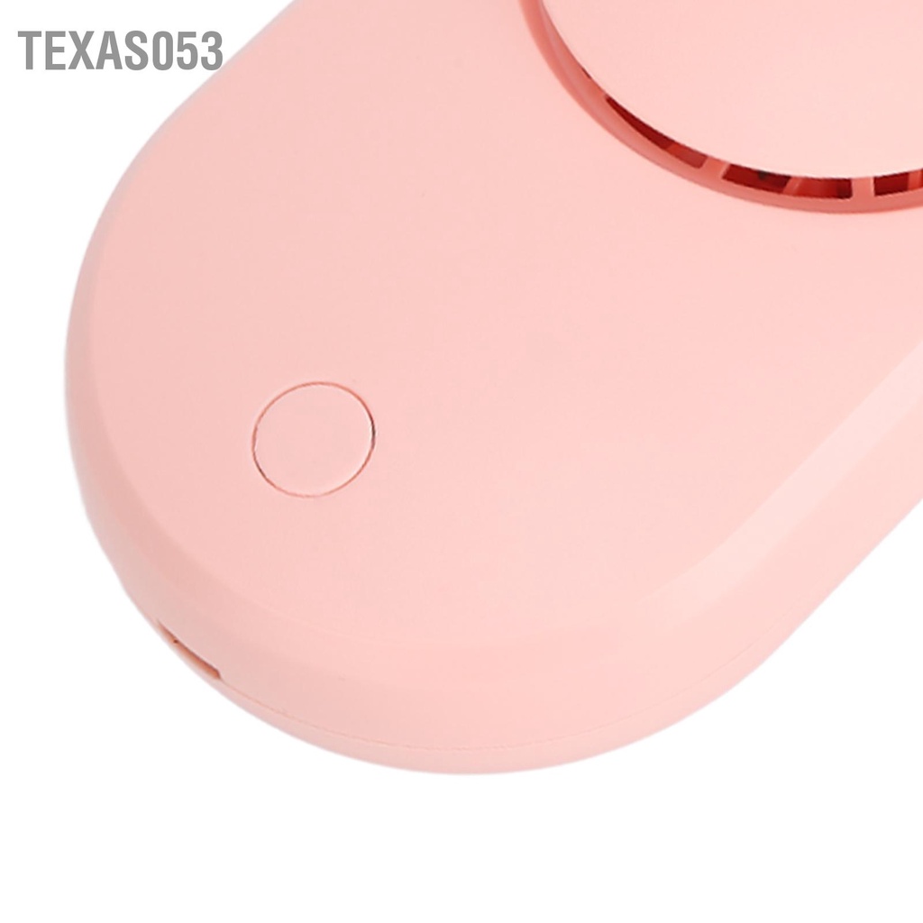 Quạt thổi khô mi mini cầm tay tiện dụng có dây đeo