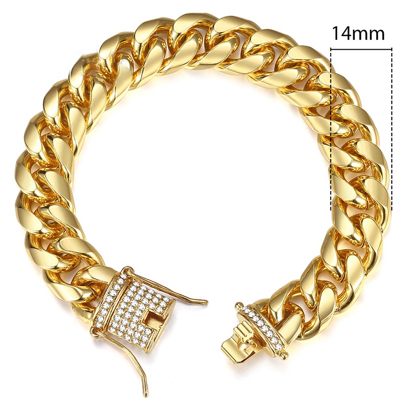 Vòng Đeo Tay Mạ Vàng 18k Cho Nam