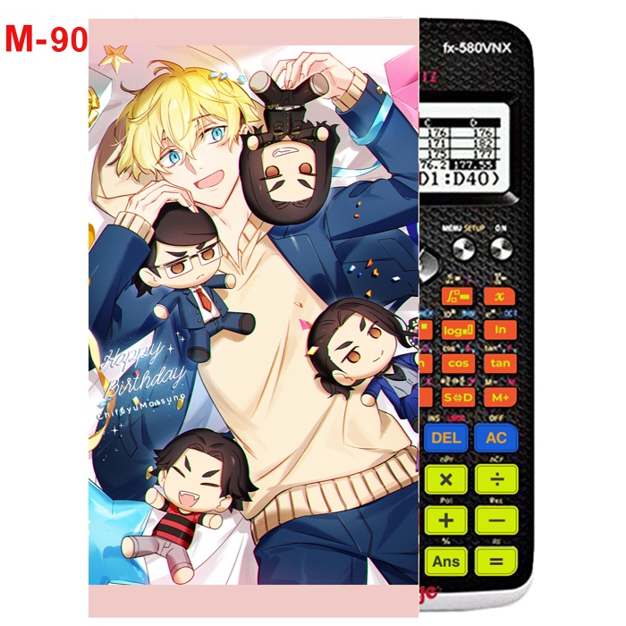 Decal Máy tính CASIO fx570, fx580...anime Tokyo Revengers