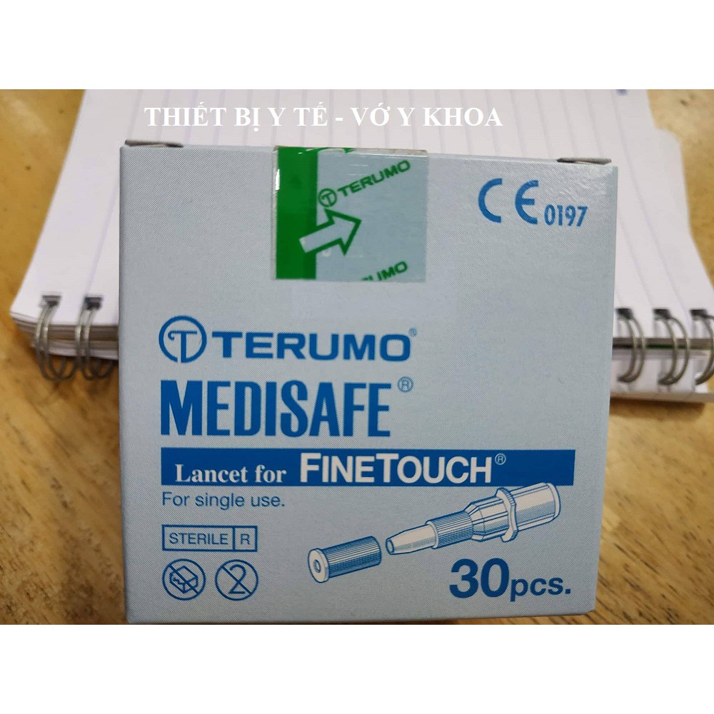 Kim lấy máu Terumo MEDISAFE LANCET FINETOUCH