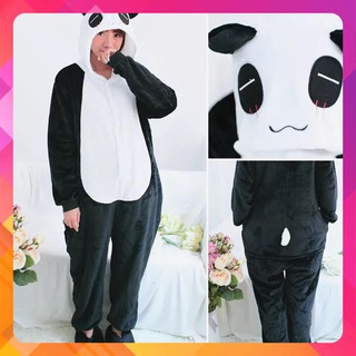 Bộ đồ thú Panda/Gấu trúc pijama bông