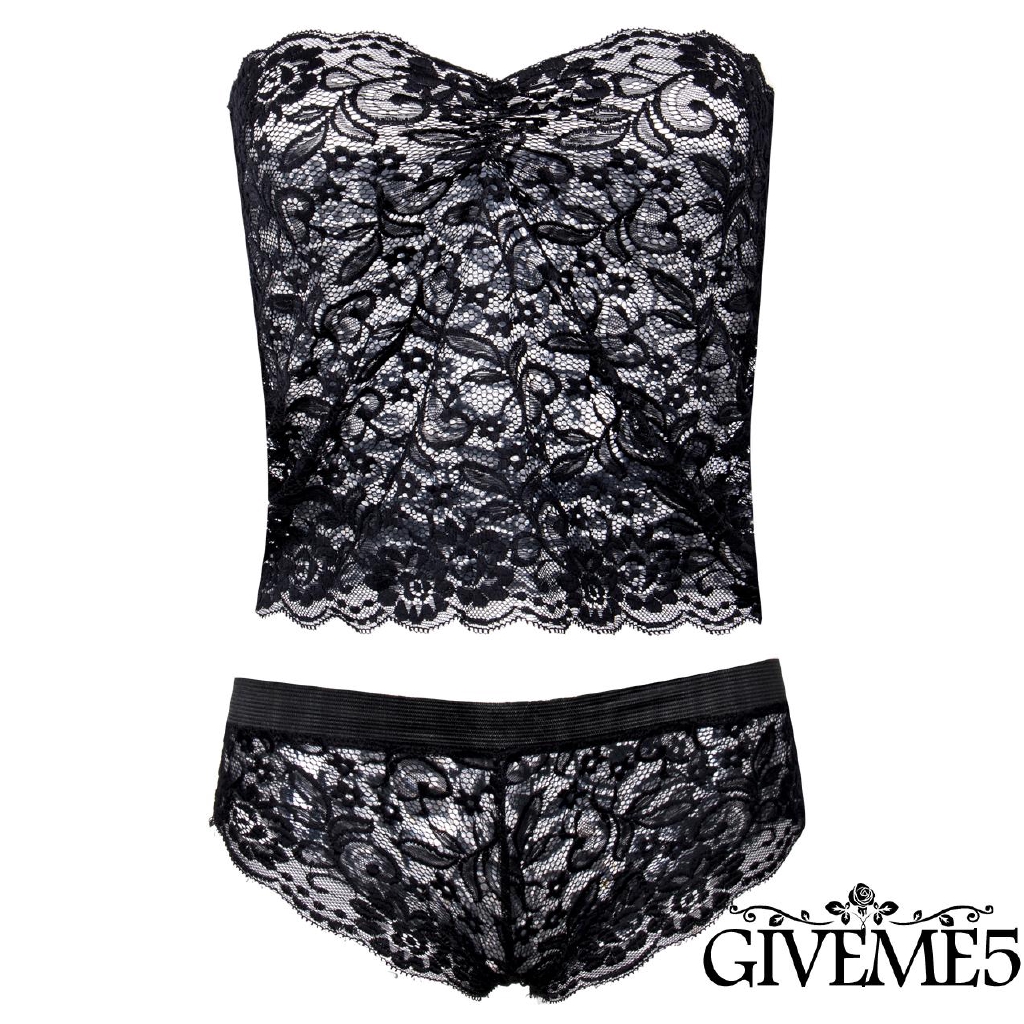 Bộ Đồ Lót Ren Hoa Quyến Rũ Cho Nữ