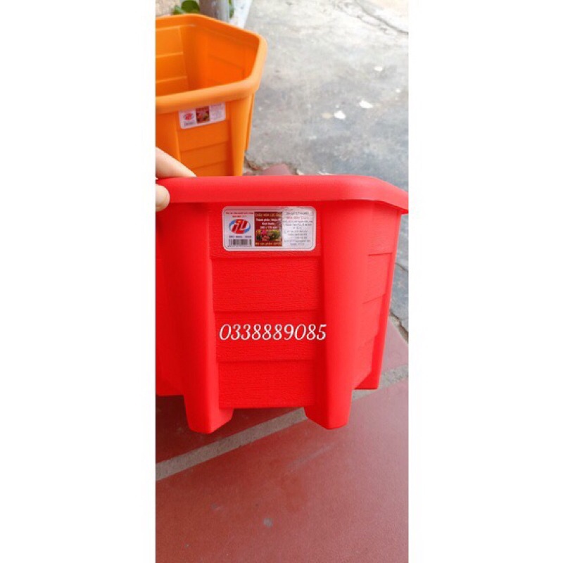 Chậu nhựa hoa Lục giác - hàng chính hãng Z111, hàng đẹp và cứng