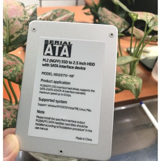Box Chuyển Đổi SSD M.2 NGFF Sang 2.5"inch Chuẩn SATA3 6Gb/s Chính Hãng Tốc Độ Cao Vượt Trội Giá Tốt Nhất Toàn Quốc
