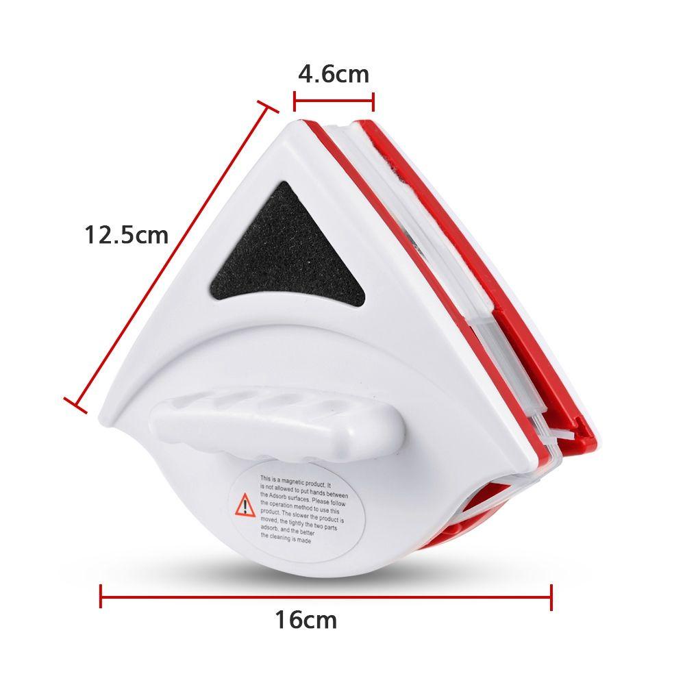 Mocho Dụng Cụ Lau Kính Cửa Sổ Hai Lớp Hình Tam Giác Chống Rơi Sáng Tạo