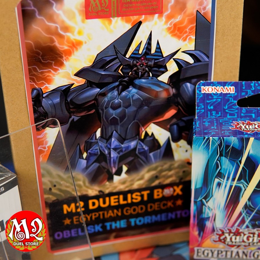 Hộp thẻ bài Yugioh M2 DUELIST BOX - EGYPTIAN GOD DECK: Obelisk The Tormentor