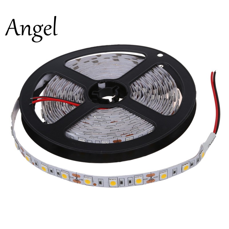 Dây đèn LED SMD 5050 300 bóng 12V điện một chiều ánh sáng trắng ấm