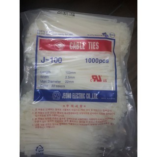 1000 dây rút nhựa 10cm ]