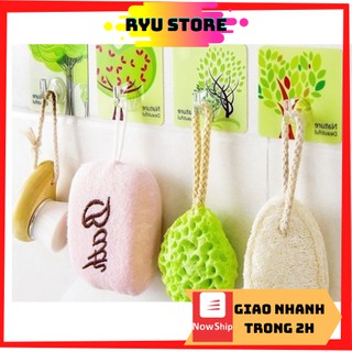 Móc Dán Tường ❤️𝑭𝑹𝑬𝑬𝑺𝑯𝑰𝑷❤️ Móc Dán Siêu Chắc tiện dụng