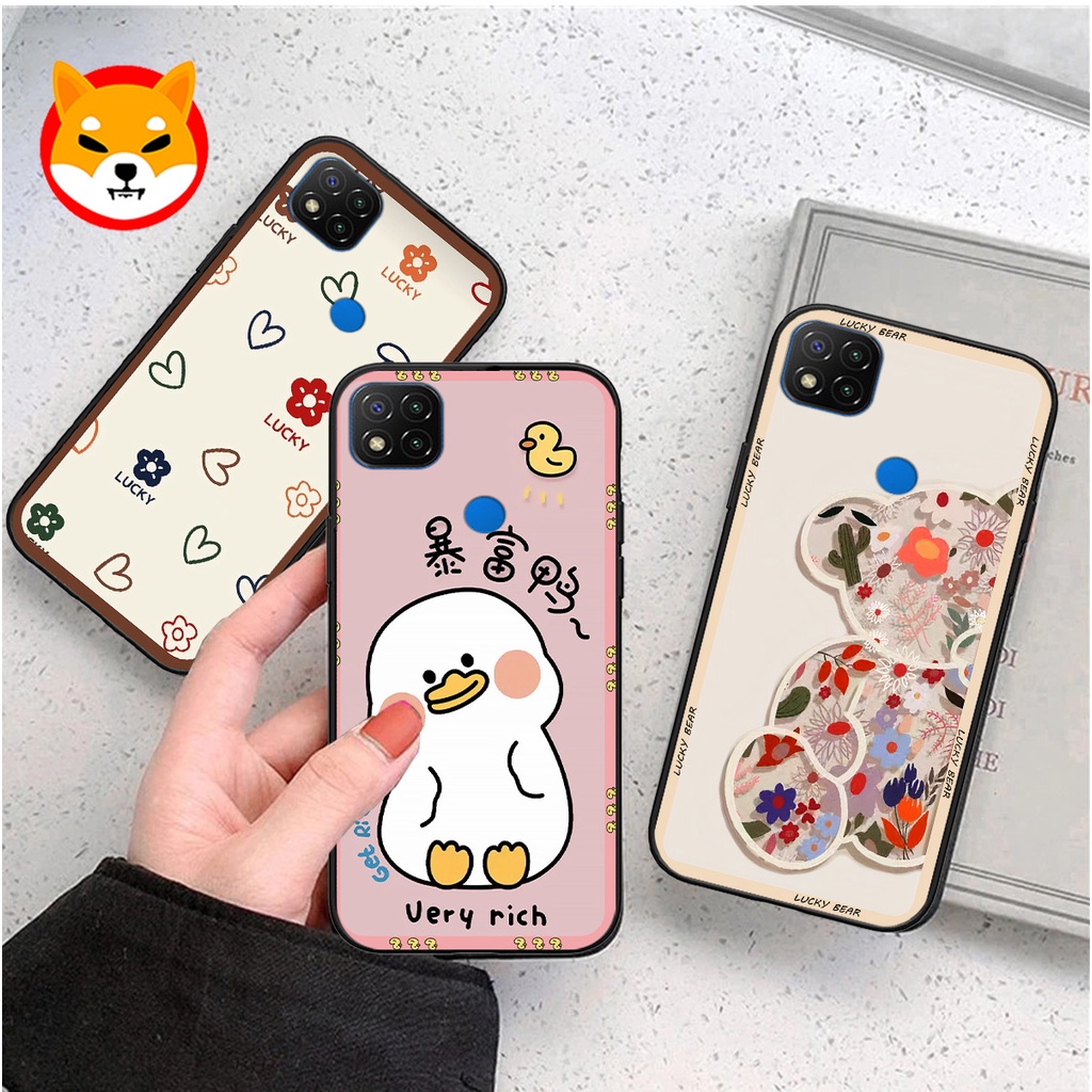 Ốp Xiaomi Redmi 9C / 9T in hình gấu , trái tim , vịt cute duck dễ thương