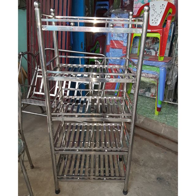 Kệ chén 5 tầng 40×60cm