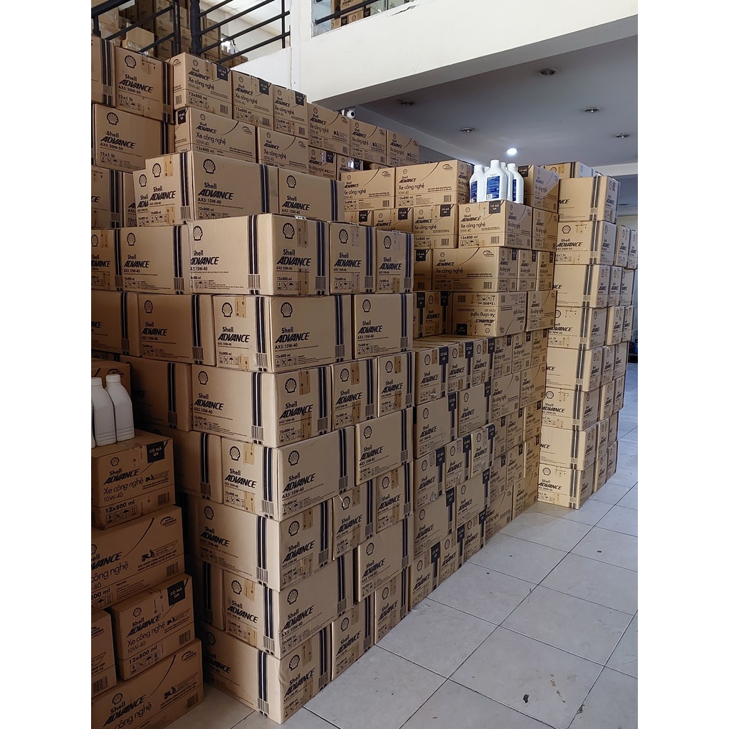 Dầu nhớt 4T Shell Advance FUEL SAVE Scooter 10W30 SN