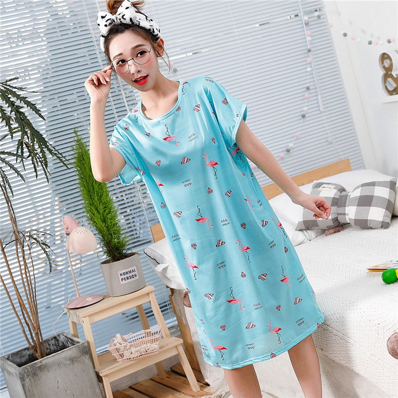 Váy Ngủ Cotton💗Váy Ngủ 2 Dây[Freeship - Chất Đẹp]💗 Dáng Suông Kute Chất Đẹp Hàng Loại I(VT01)