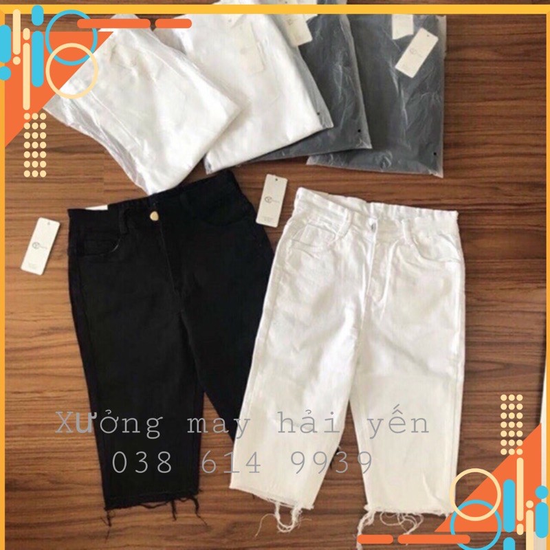 [Mã FAMAYWA giảm 10K đơn 50K] Quần bò ngố chất bid giấy siêu co dãn thoải mái