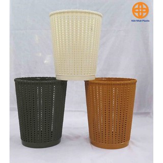 Sọt đựng rác giả mây Việt Nhật loại nhỏ