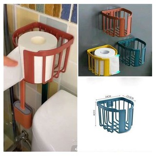 Giỏ Đựng Giấy Vệ Sinh Treo Tường - Hộp Nhựa Đựng Khăn, Giấy Vệ Sinh Phòng Tắm, Phòng Bếp