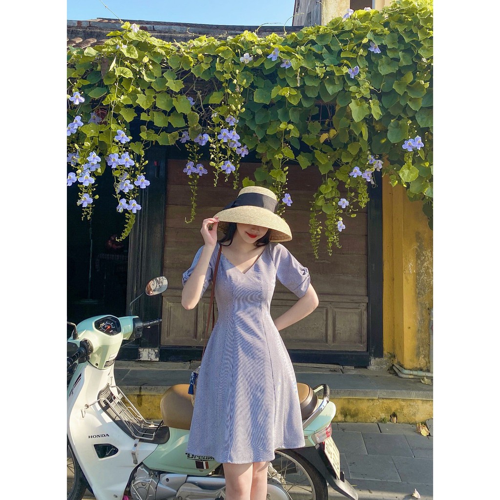 Váy cổ tim tay lỡ Zym's House - LT155 | BigBuy360 - bigbuy360.vn