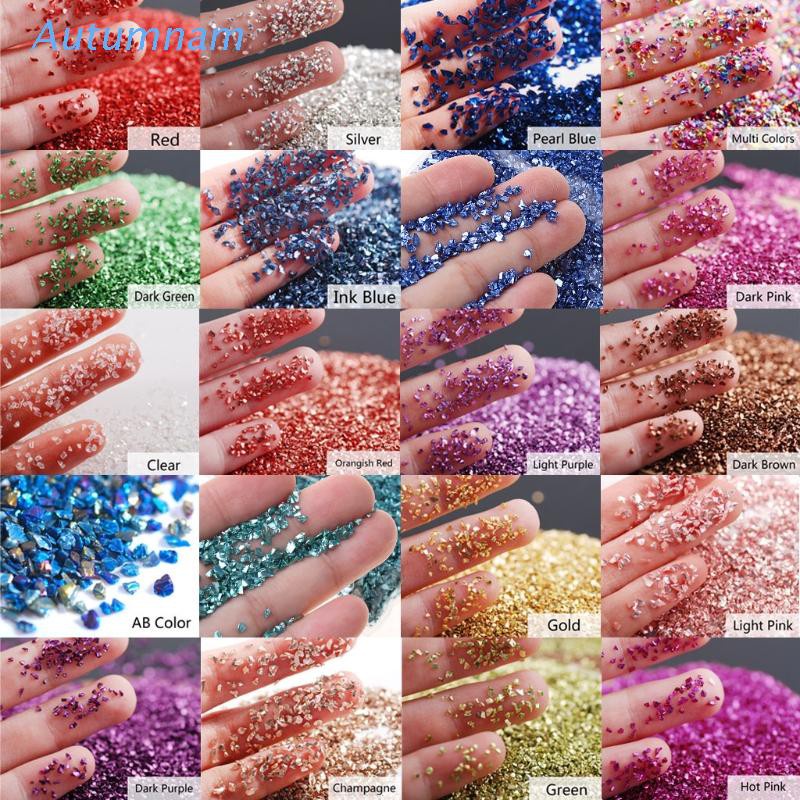 Mảnh vụn đá pha lê 50G lấp lánh trang trí cho đồ trang sức được làm thủ công