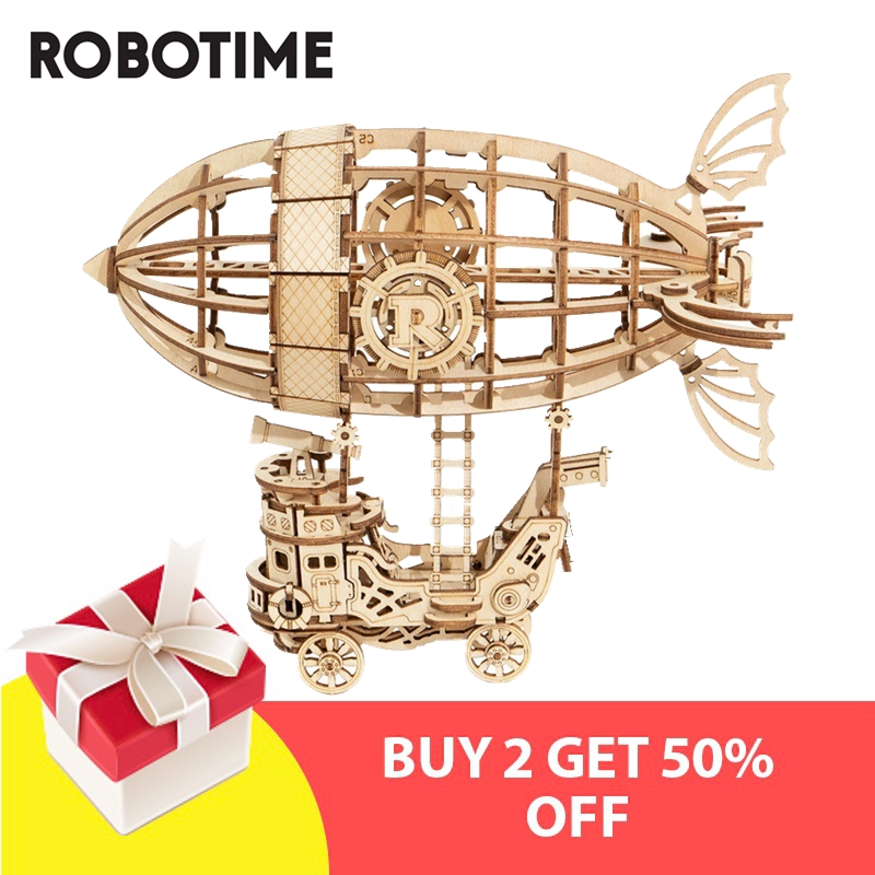 Đồ chơi lắp ráp gỗ 3D Robotime TG408 - Máy Hát Cổ Điển Gramophone