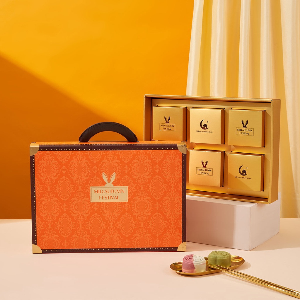 Hộp Đựng Bánh Trung Thu Hình Trứng Gà Trung Hoa Cao Cấp