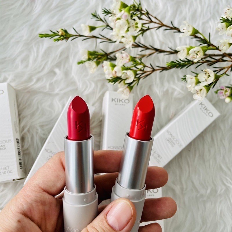 [BILL PHÁP] Son Kiko Vegan Konscious Lipstick săn sale 70%