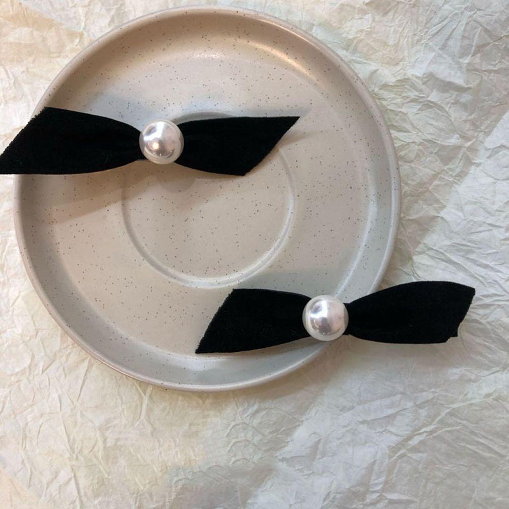 NICKOLAS Kẹp Tóc Vải Nhung Thiết Kế Đơn Giản Dễ Thương Thời Trang Thu Đông Cho Nữ