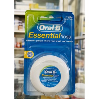 Chỉ nha khoa Oral-B Essential Floss cuộn 50m.