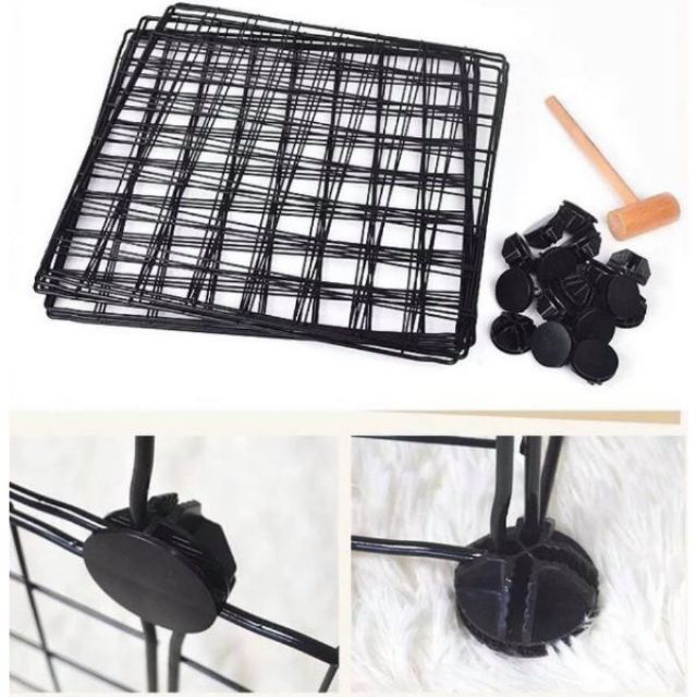 [AN MỘC] Cũi quây lắp ghép cho thú cưng, chó mèo 12 tấm 35*35cm