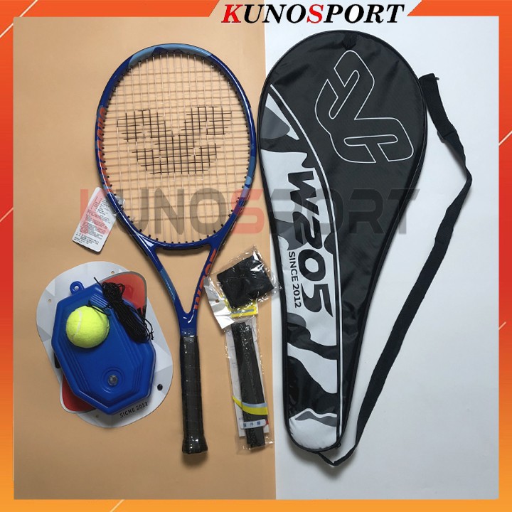 Vợt Tennis KUNO Sport  W205 Sợi Carbon Siêu Nhẹ Tặng Kèm Bóng Đế Tập Luyện  Được  Phân Phối Chính Thức Bởi Kunosport