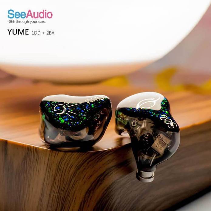 Tai nghe SeeAudio Yume - Hàng chính hãng | 1DD+2BA, 2pin-3.5mm, Âm thanh thoáng đãng, bay bổng