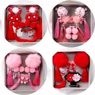 Set Phụ Kiện Tết cho bé gái