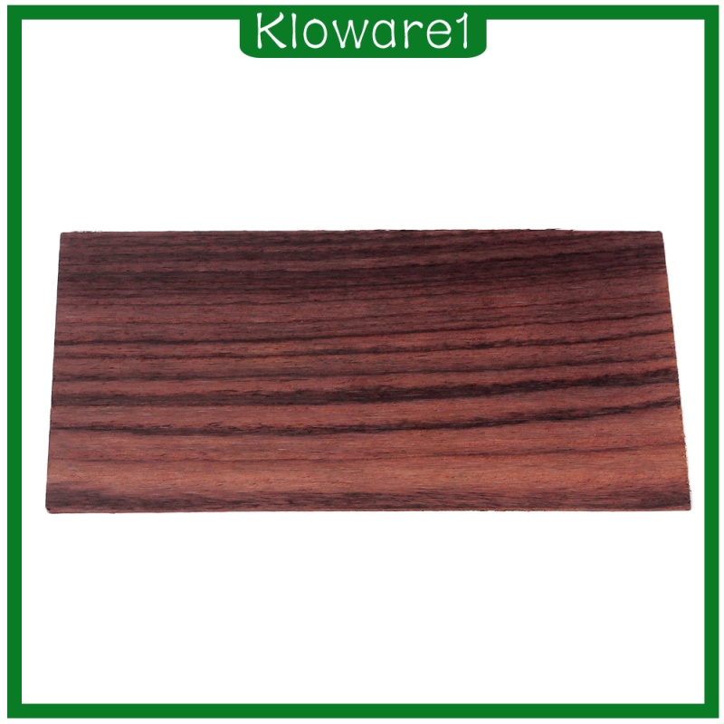 [KLOWARE1]Rosewood Guitar Head Veneer for Guitar Home Decoration Material 188 x 98mm