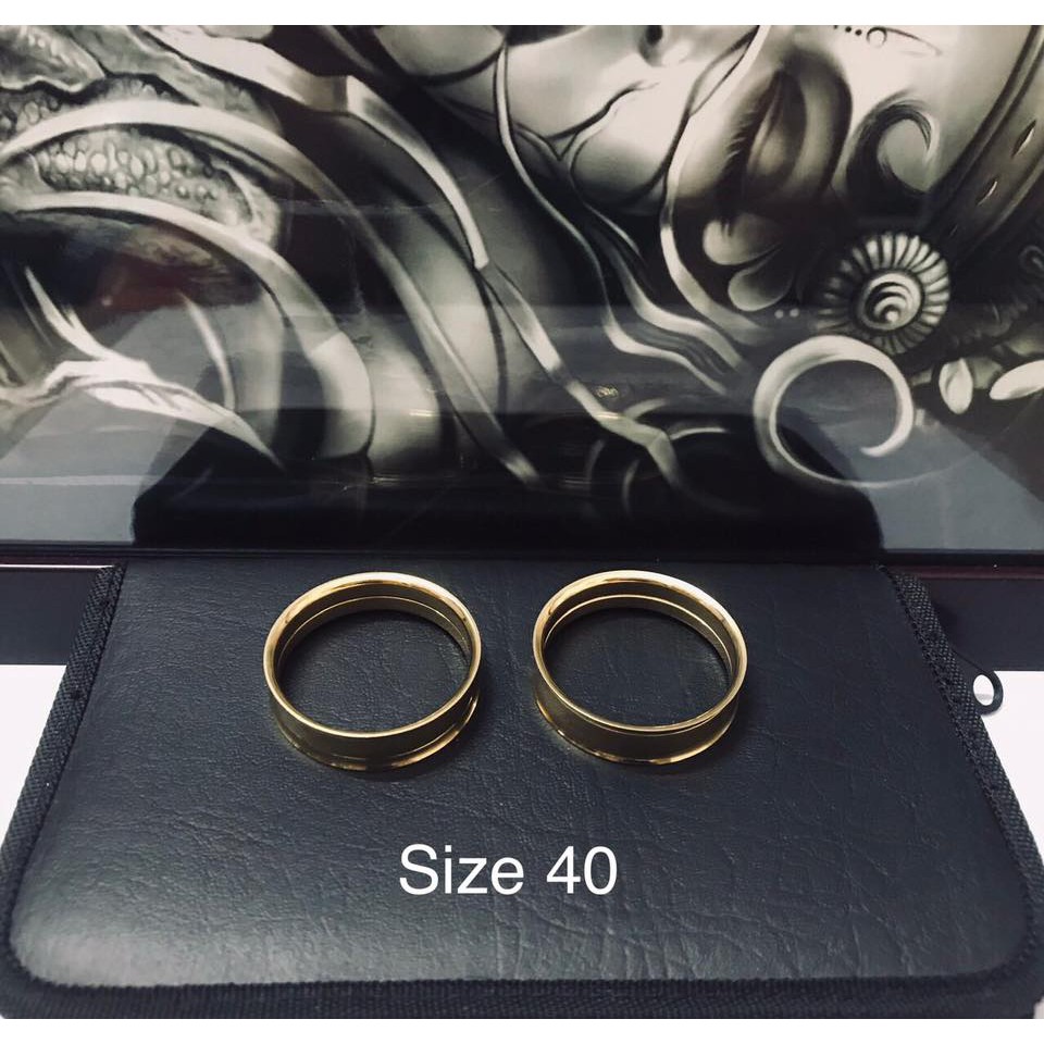 KHUYÊN NONG TAI INOX VIỀN MỎNG SZ 40MM