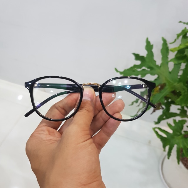 Mắt kính giả cận gọng dẻo hàn quốc thời trang nam nữ TR90 209 cao cấp AH159 | BigBuy360 - bigbuy360.vn