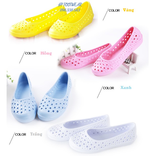 Hàng order- Dép y tá nữ có lỗ nhựa EVA, Dép phòng khám bệnh viện, phòng thí nhiệm, phòng nghiên cứu
