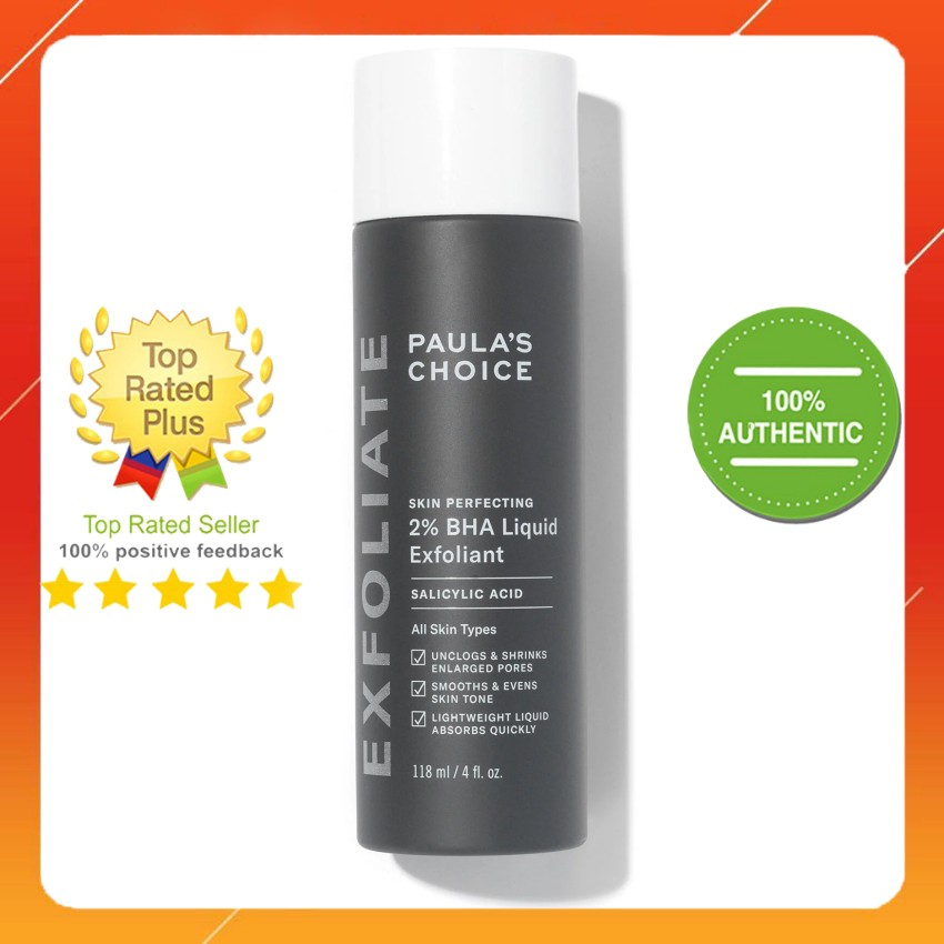 Dung dịch loại bỏ tế bào chết Paula's Choice Skin Perfecting 2% BHA Liquid Exfoliant 30ml