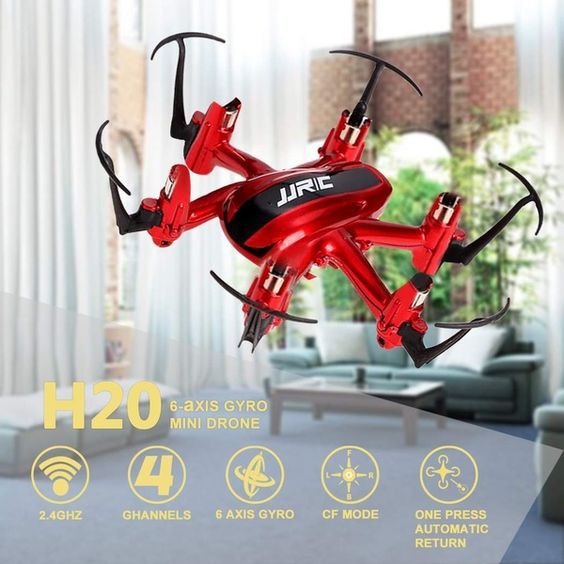 M107 MÁY BAY QUADCOPTER 6 CÁNH CỠ NHỎ CÓ NHIỀU TÍNH NĂNG ĐỘC ĐÁO